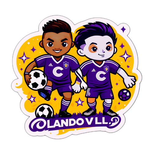 Stiker Pertandingan Orlando City vs Nashville