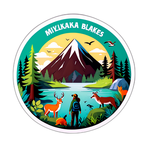 Nature Adventure Sticker