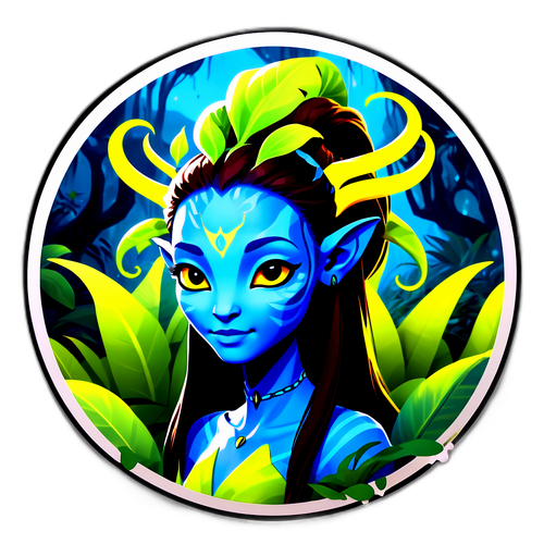 Mystisk Avatar Klistermærke