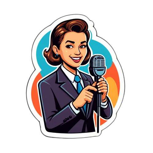 Dynamic Broadcast Host Sticker