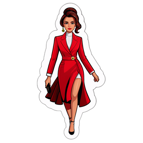 Stiker Nikita Mirzani di Karpet Merah