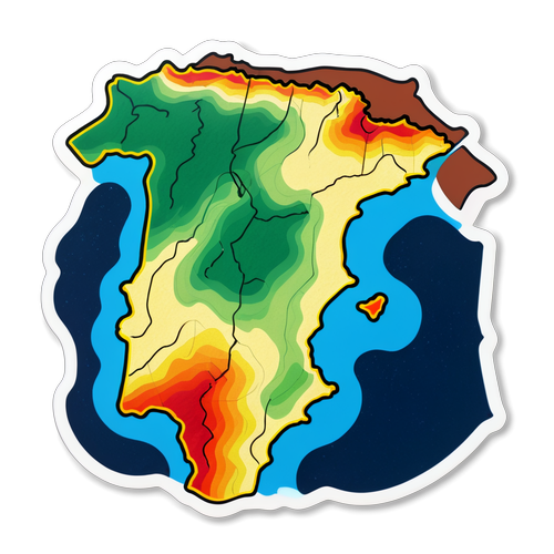 Desenho de um mapa de Portugal destacando Vendas Novas