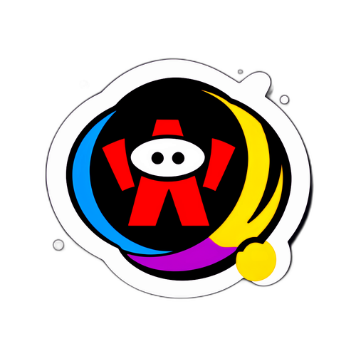 媒体融合主题贴纸