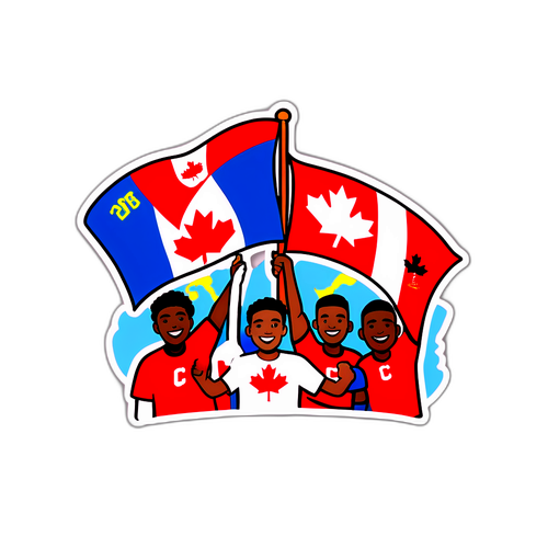 Cuộc đối đầu giữa Canada và Curaçao với những người hâm mộ cổ vũ