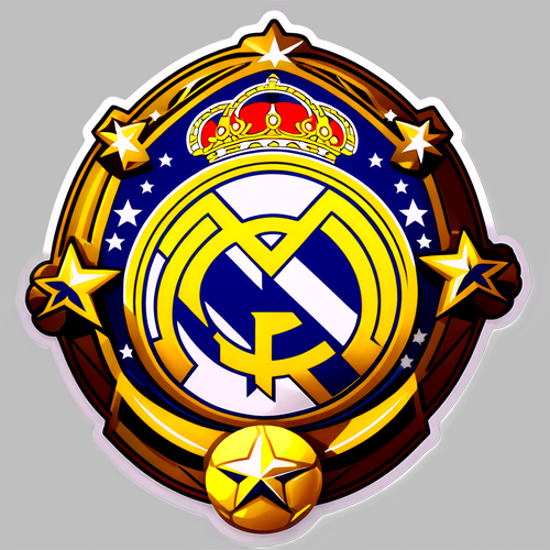 Adesiv cu logo-ul Real Madrid