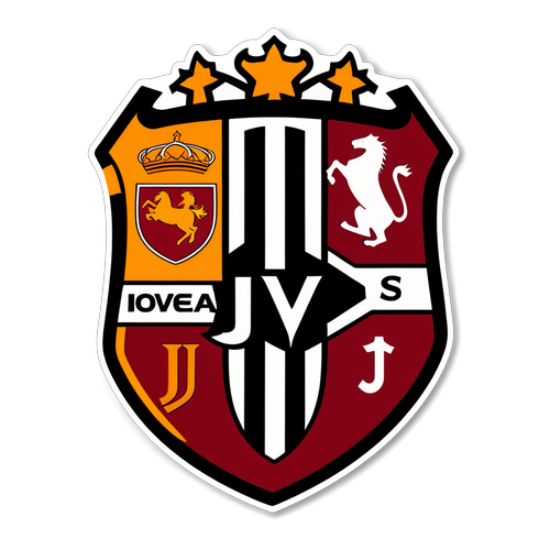 Rivalitas Abadi: Desain Logo Juventus dan Roma yang Menggetarkan! 