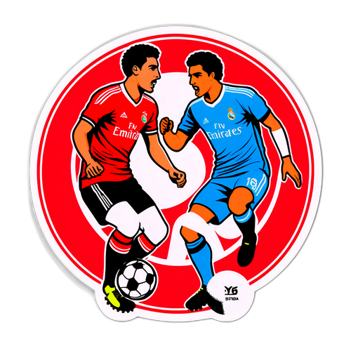 本菲卡對皇家馬德里比賽貼紙