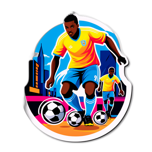 סטיקר תרבות כדורגל רחוב