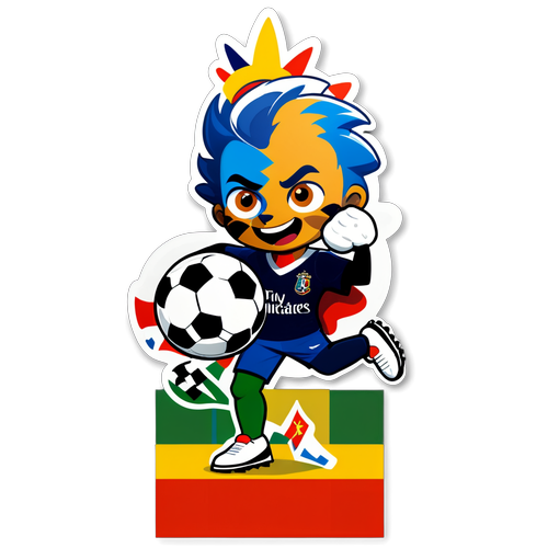 ¡Fútbol y Diversión: La Mascota de la UEFA Nations League!