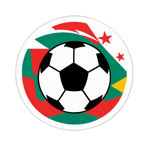 Classic Soccer Ball with Atlético-MG Elements