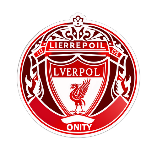 利物浦足球文化徽章貼紙