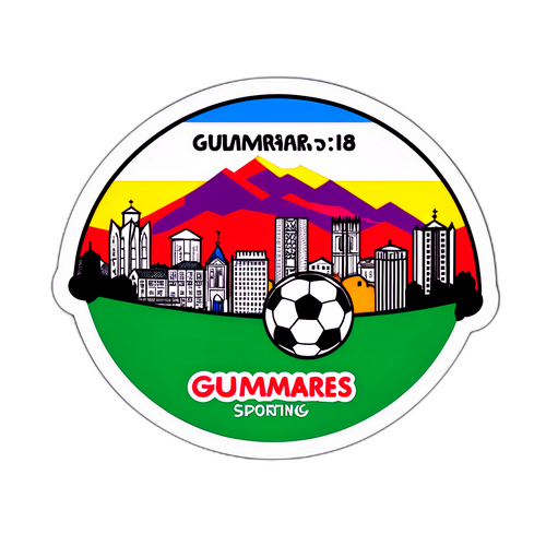 Sticker Guimarães - Meci Gata!