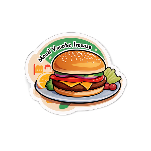 Cardă de voucher pentru masă