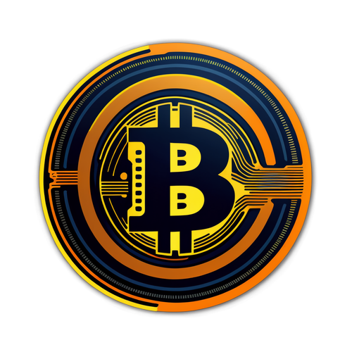 Minimalist Bitcoin Sticker