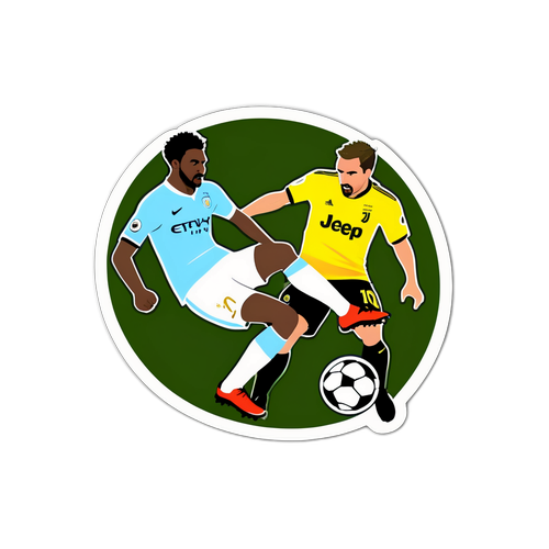 Juventus ja Manchester City ottelussa