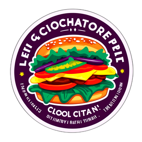 Sticker Festival Makanan Lokal