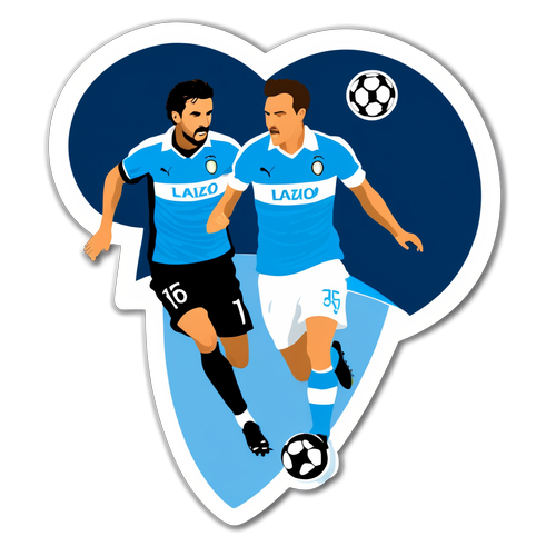 Lazio vs Inter Rivalitet Sticker