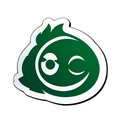 Aufkleber für das Fußballspiel zwischen Werder Bremen und Wolfsburg