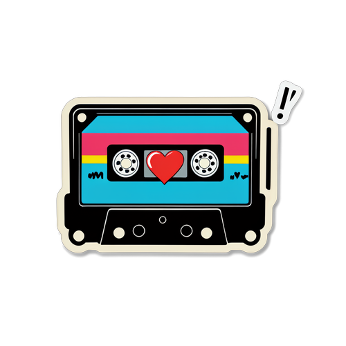 I ❤️ MTV Sticker