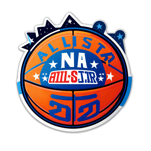 NBA All-Star 2025 Sticker