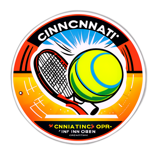 Stiker Cincinnati Open