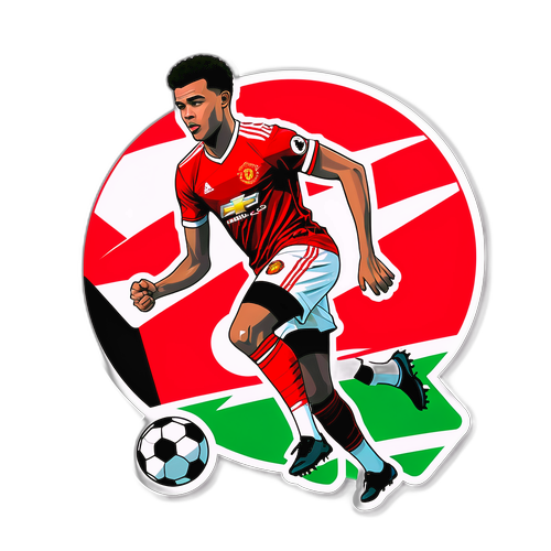 Mason Greenwood Futbol Temalı Sticker