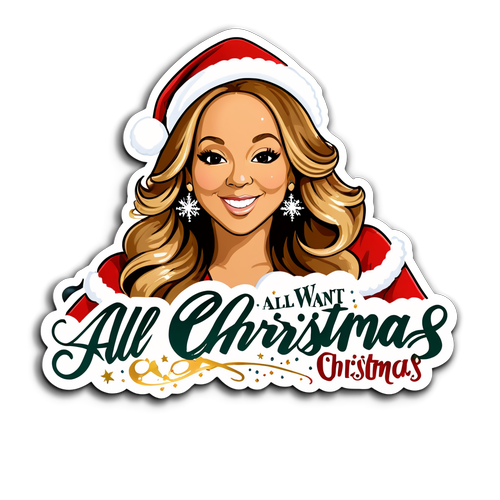 Mariah Carey's Glamorous Christmas: The Sparkling Design You Can't Miss!