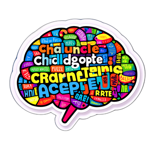 Καλλιτεχνικό αυτοκόλλητο εμπνευσμένο από το Wordle