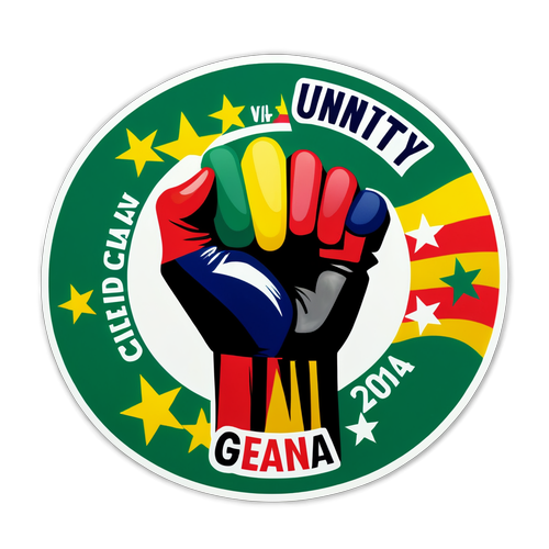 Sticker ya Kampeni ya Uchaguzi wa Ghana 2024