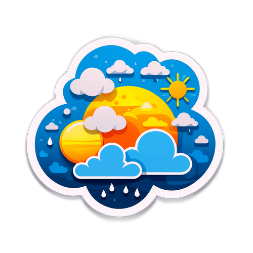 일기예보 아이콘 스티커