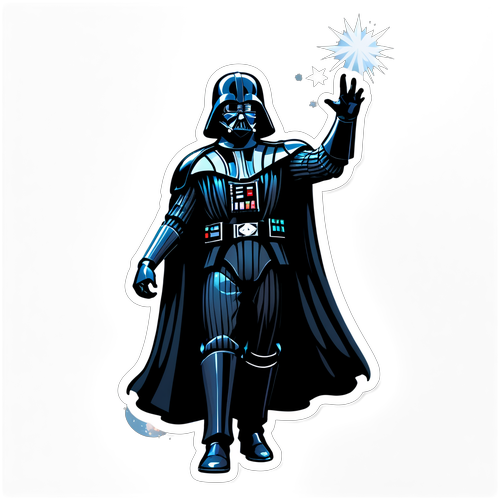 Unleash the Dark Side: Darth Vader in a Jaw-Dropping Cosmic Showdown!