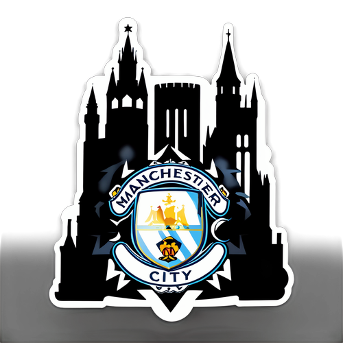 Incredibile Collezione: Il Logo del Manchester City Avvolto nei Monumenti Iconici di Wolverhampton!