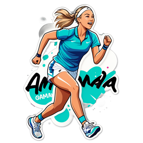 Enerhetikong Sticker ni Amanda Anisimova