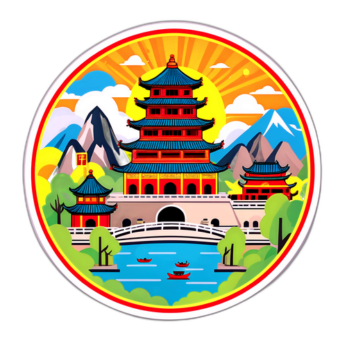 沈阳文化魅力贴纸