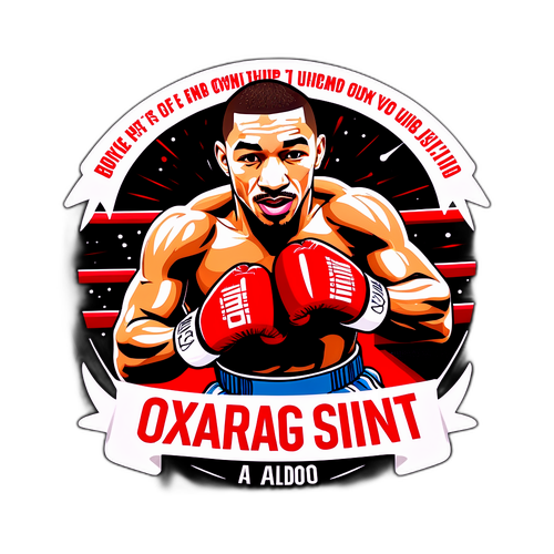 Motywacyjna naklejka z podpisem Jose Aldo