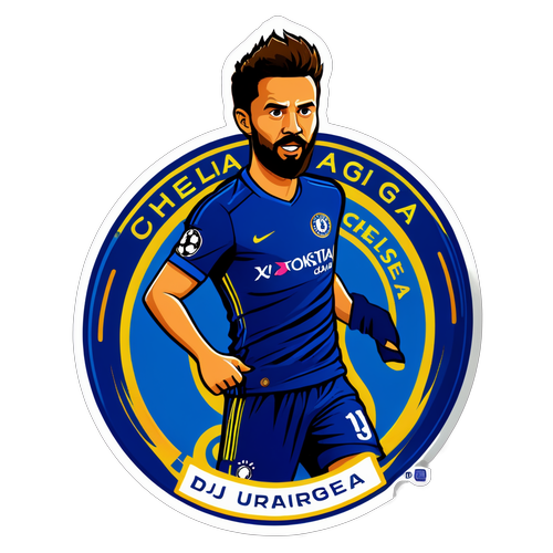 Aufkleber für Chelsea gegen Djurgården