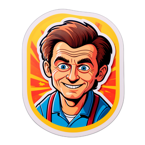 Pohled na Karela Šípa s jeho filmovou postavou