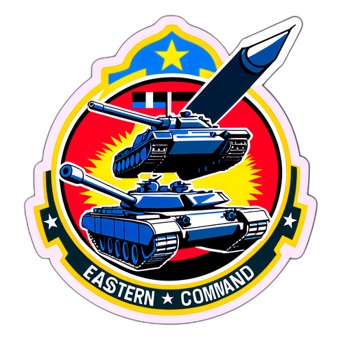 东部战区指挥贴纸