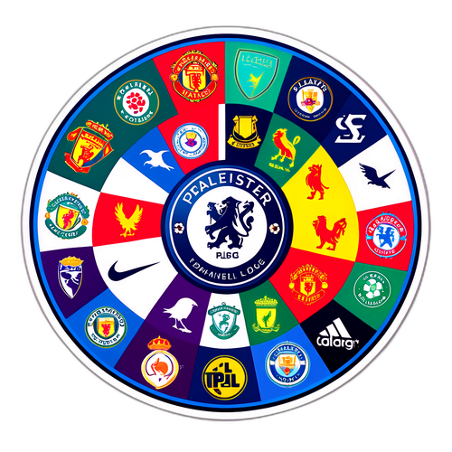 프리미어 리그 팀 로고 스티커