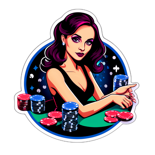 Rappresentazione artistica noir di Molly Bloom