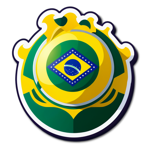 A Nova Adição Que Todo Torcedor do Brasil Precisa Ter: Logo do Brasil FC Agora em Adesivo!