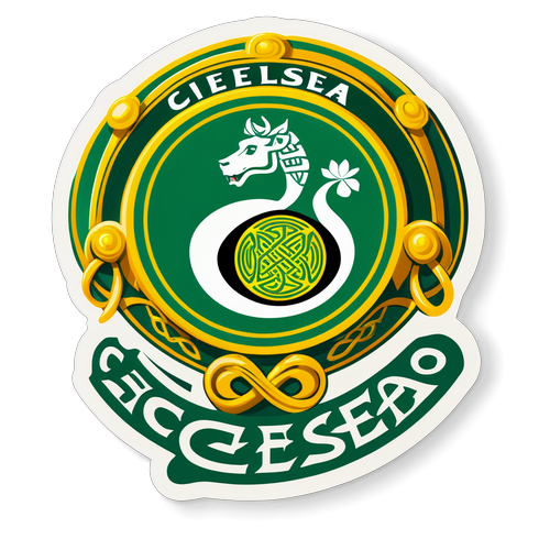 Fodboldens Magi: Denne Sticker Forener Chelsea og Celtic i Et Stormende Fællesskab!