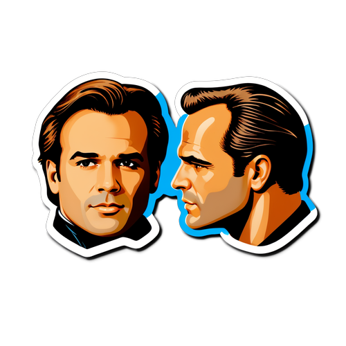 Retro Glam! Sticker Kolaborasi Billy Zane dan Marlon Brando yang Anda Tidak Boleh Lepaskan!