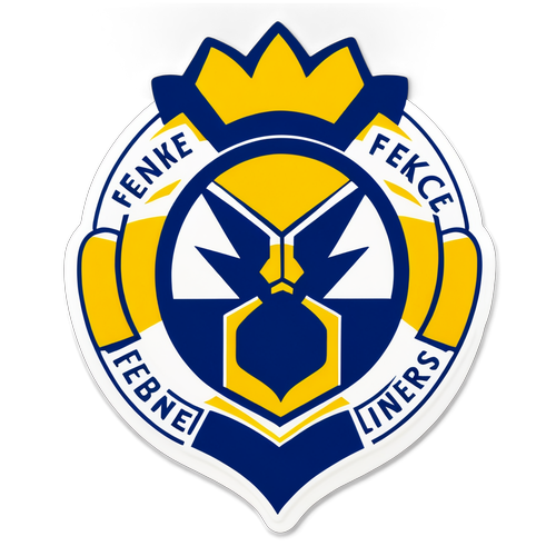Fenerbahçe Gönüllüleri Derneği için Çarpıcı Sticker