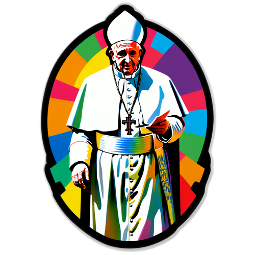 Sticker ng Santo Papa