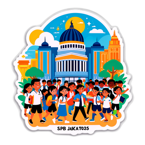 Pemandangan Ramai SPMB Jakarta 2025
