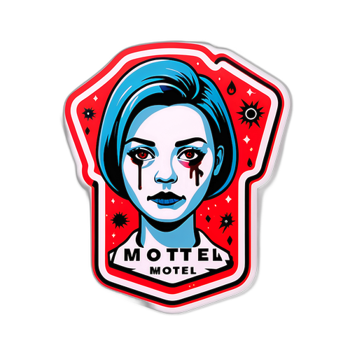 모텔 살인 사건 스티커