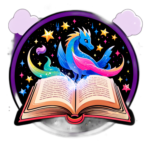 Sticker ng Mahikal na Aklat