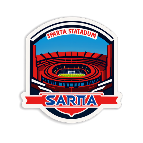 Sparta Praha: Legendární Stadion v Temně Červeném Pozadí – Oslava Českého Fotbalu!