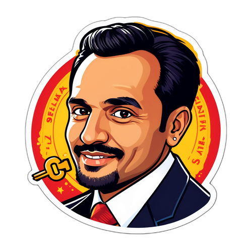 Sticker som hedrar Sean Sabetkar